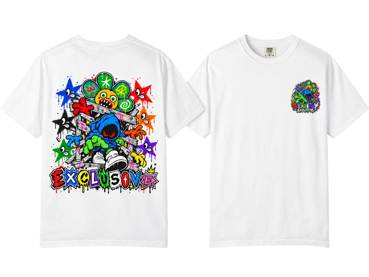EXCLUSIVE Graffiti Cartoon Streetwear T-Shirt