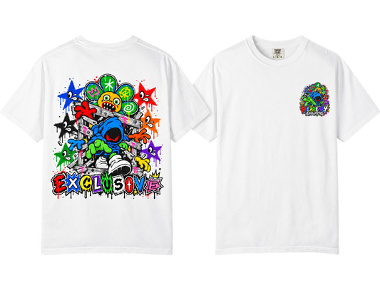 EXCLUSIVE Graffiti Cartoon Streetwear T-Shirt